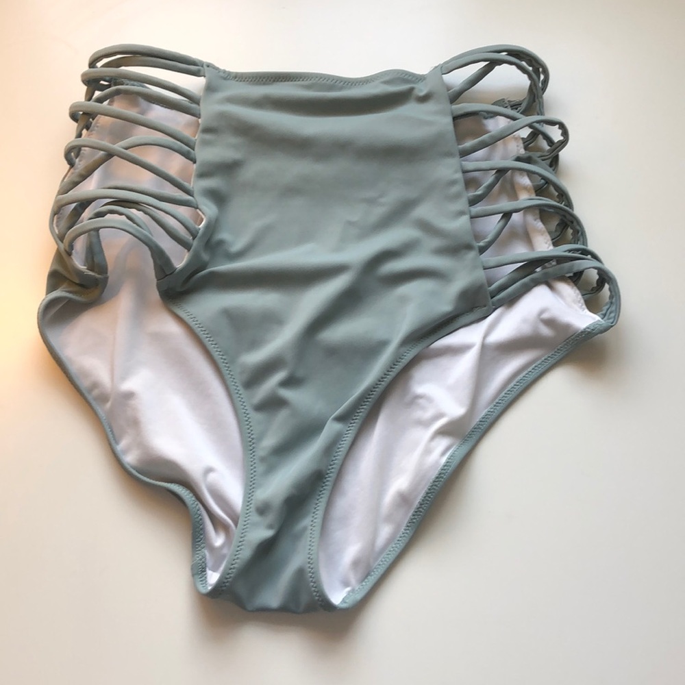 VS pink high waisted bikini bottom